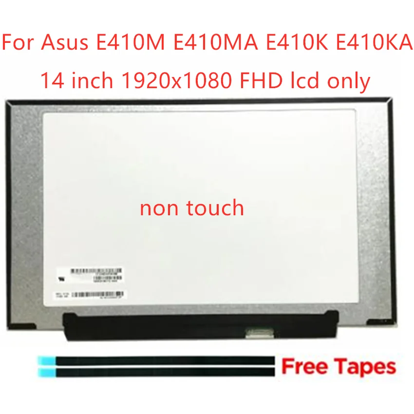 FHD IPS LCD ũ г ü, Asus E410M E410MA E410MA-EK396T 1920X1080, 30 , 60Hz, 14 ġ, B140HTN02.0